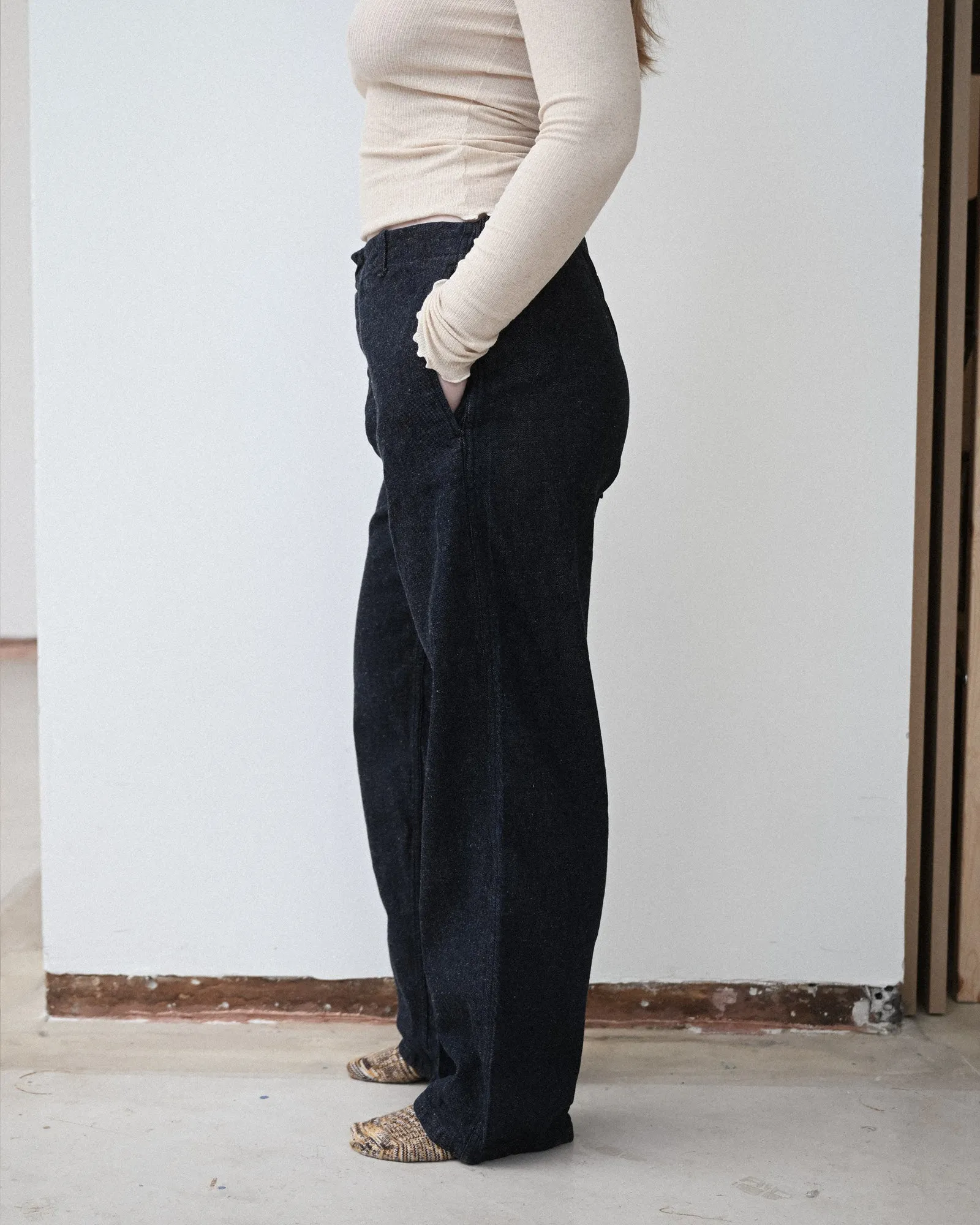 Altru Pants - Cotton Denim - Blue Denim