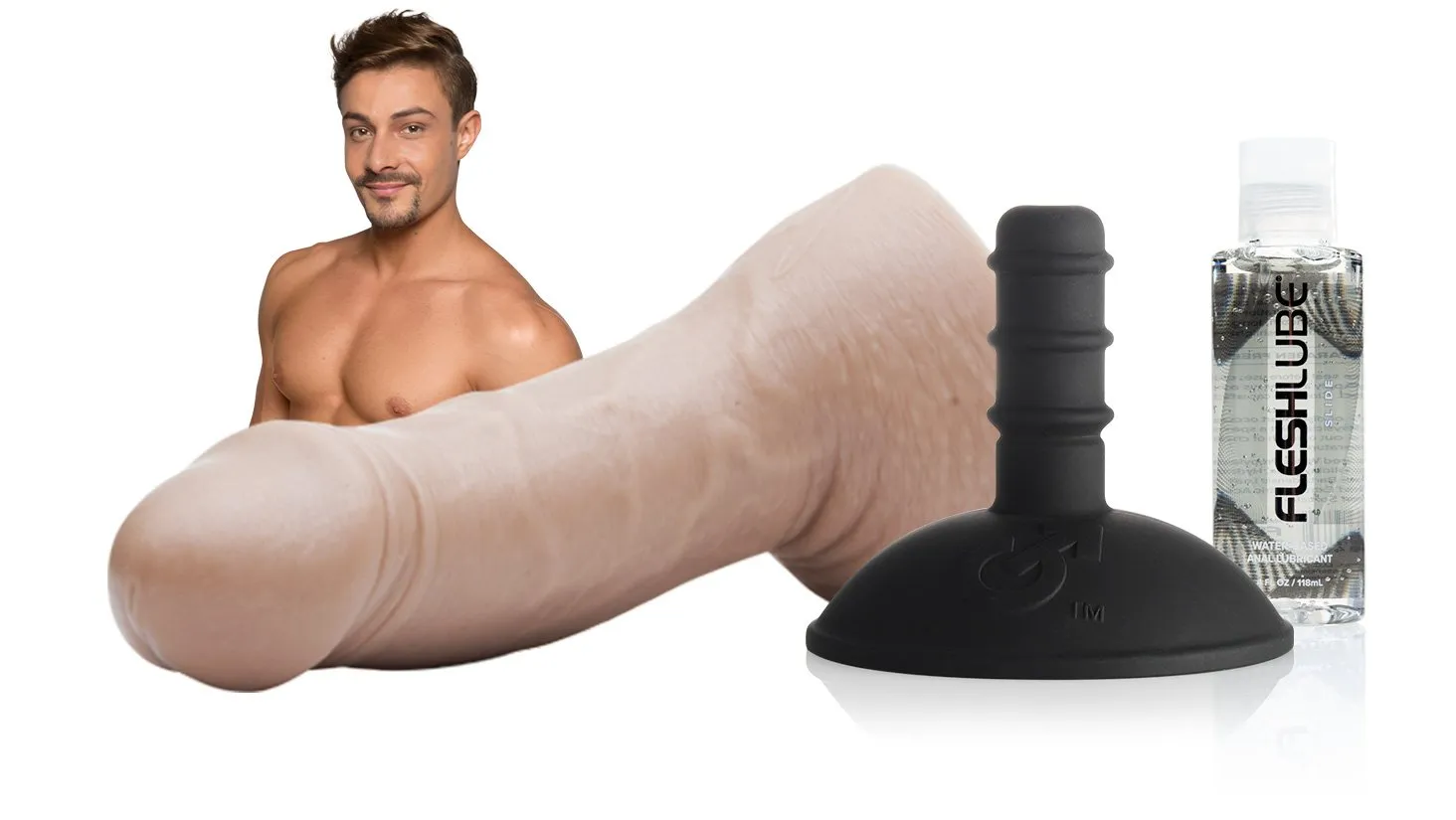 Carter Dane Dildo Pack with Fleshlube Slide