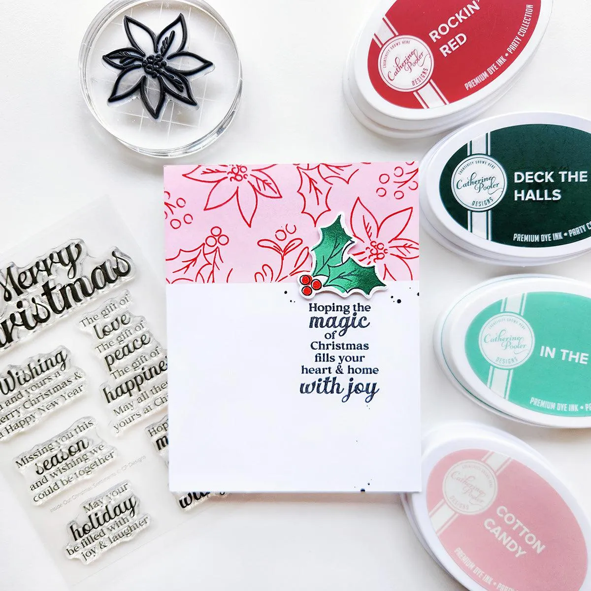 Catherine Pooler Designs - Clear Stamps - Greenery of the Season