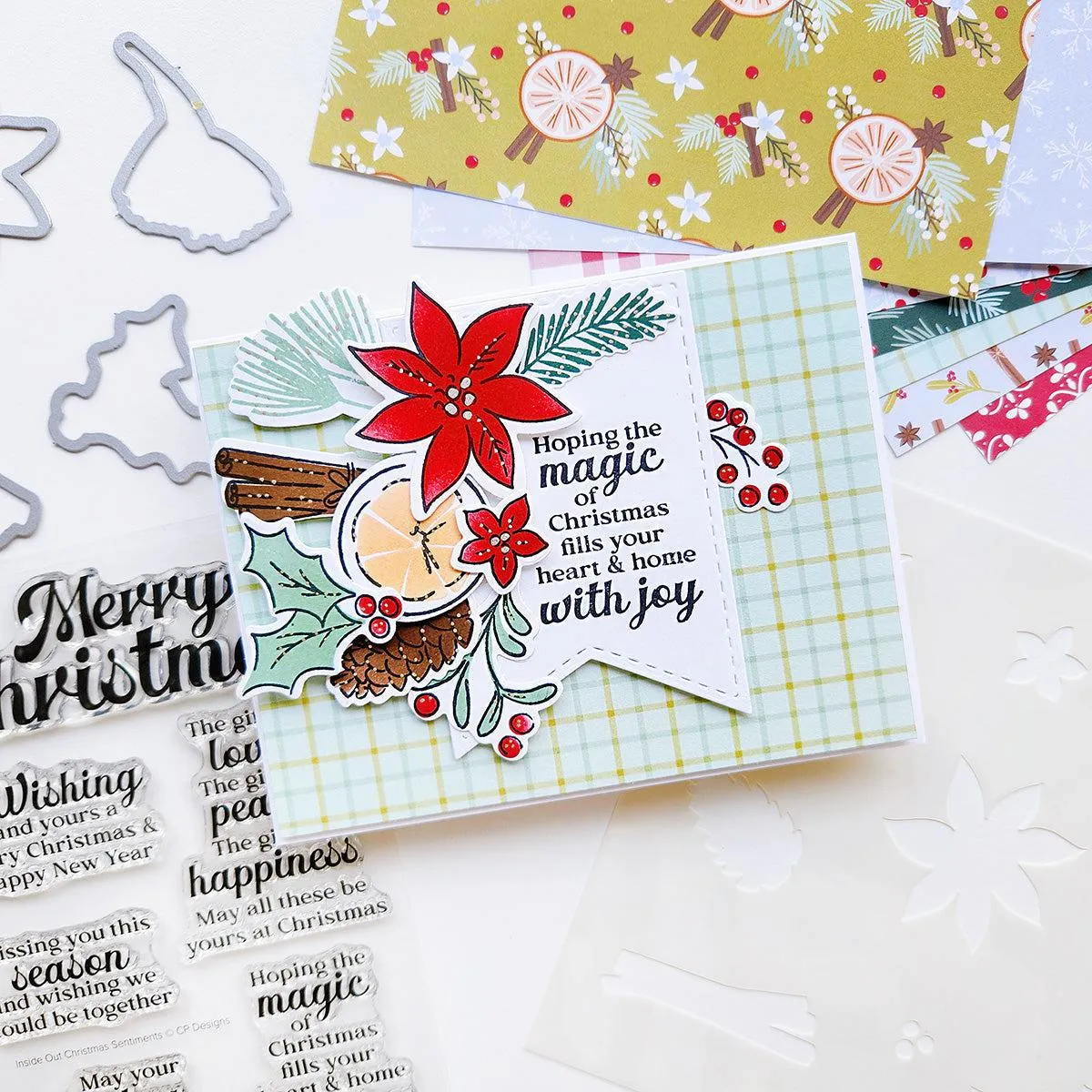 Catherine Pooler Designs - Clear Stamps - Greenery of the Season