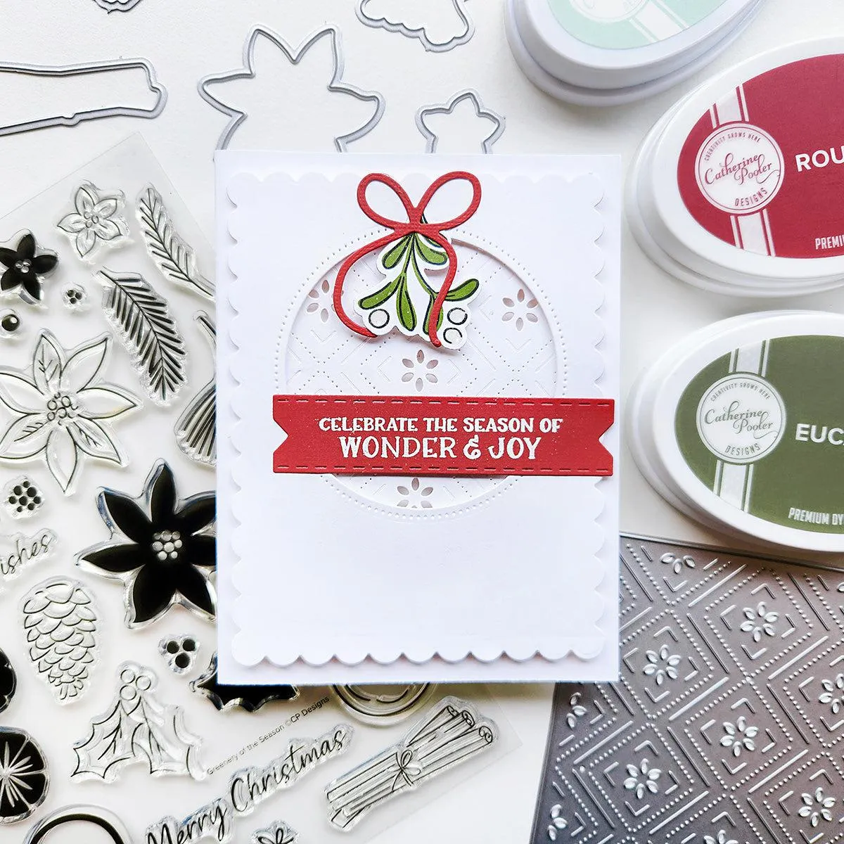 Catherine Pooler Designs - Clear Stamps - Greenery of the Season