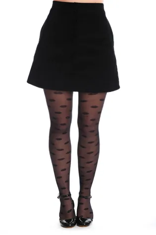 Corduroy Button Up Mini Skirt