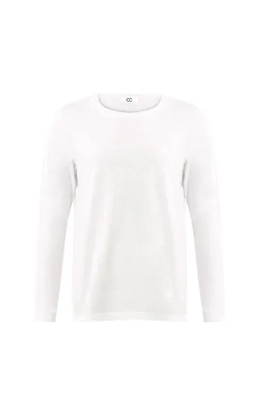 Coster Copenhagen CC Heart L/S Tee White