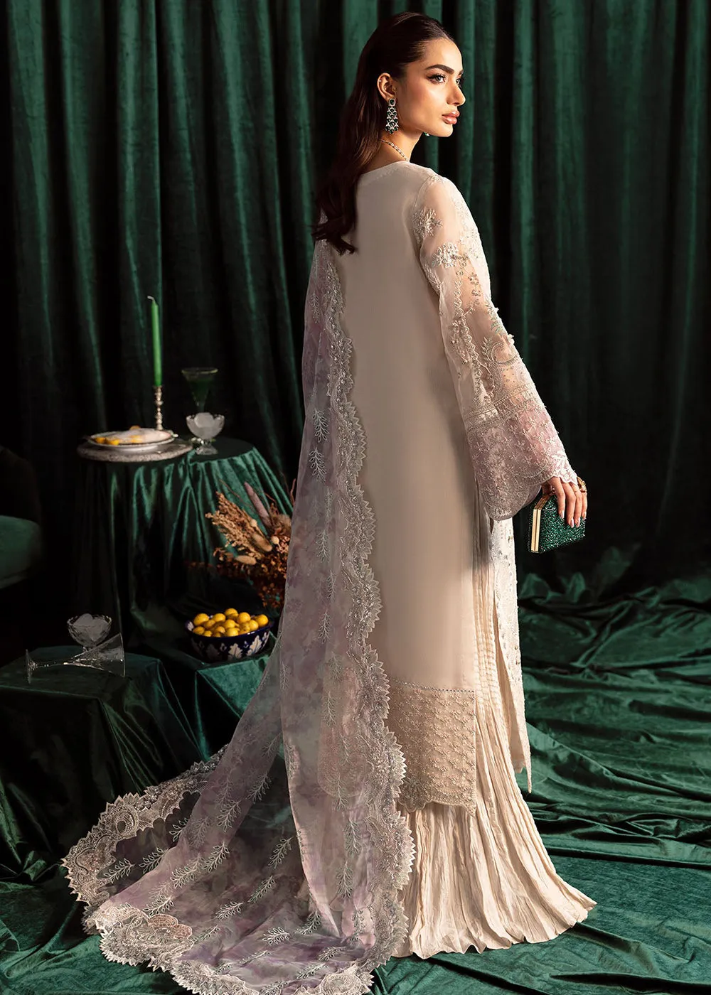 Elanora Embroidered Formals' 24 by Nureh | NEL-43