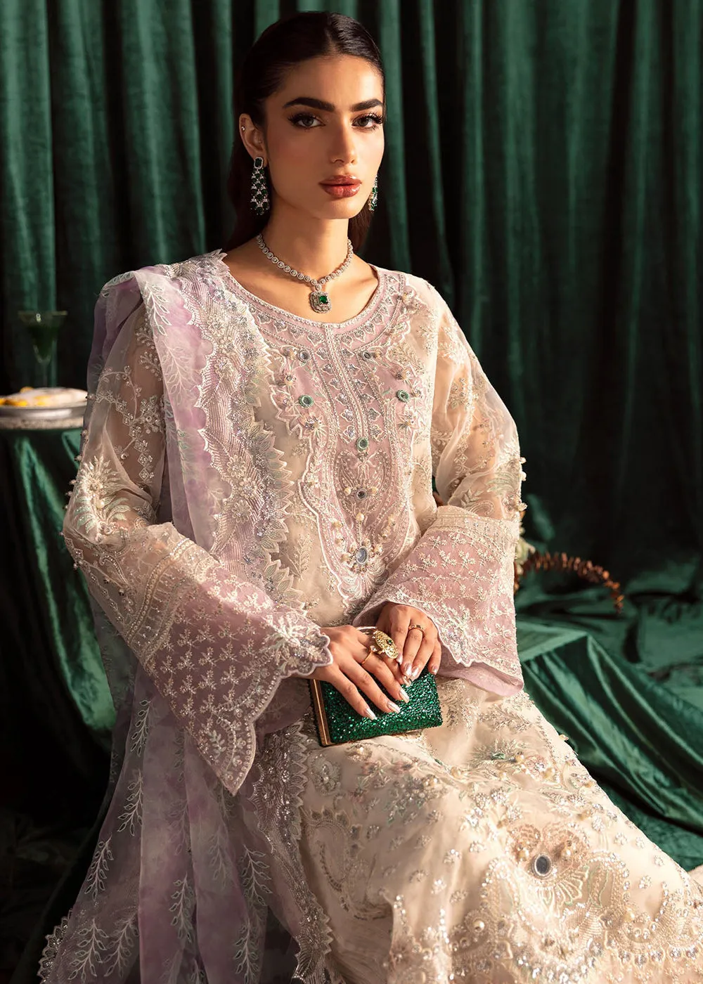 Elanora Embroidered Formals' 24 by Nureh | NEL-43