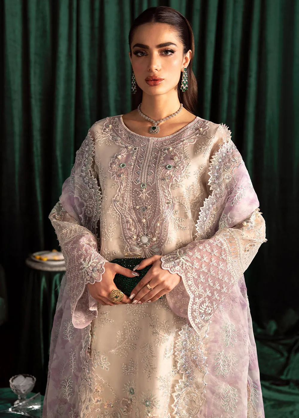 Elanora Embroidered Formals' 24 by Nureh | NEL-43