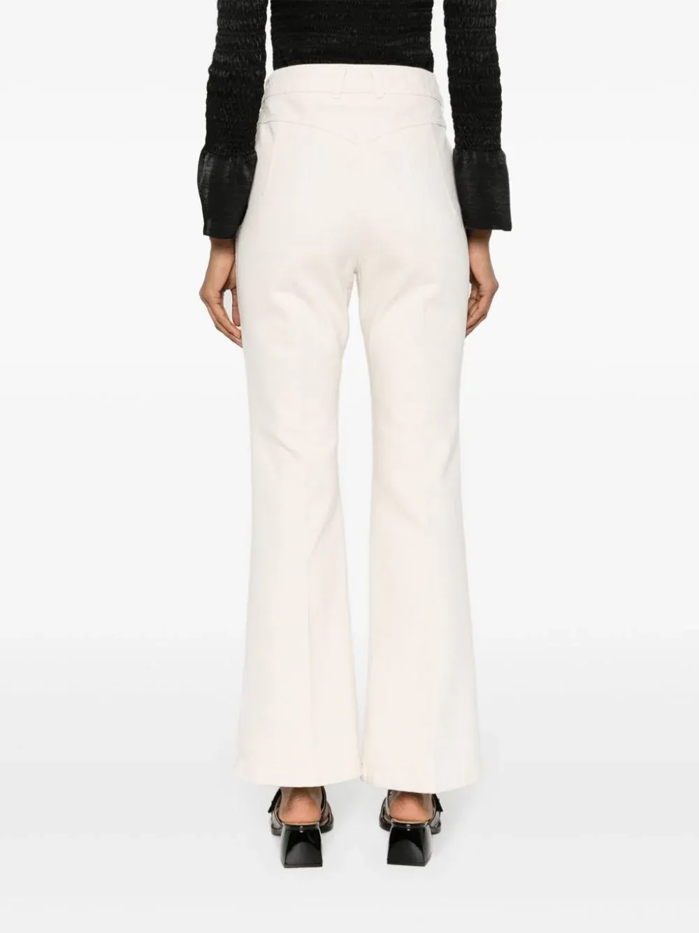 Flare Denim Trousers