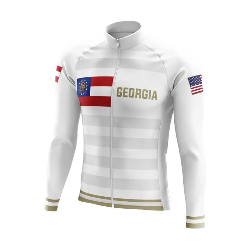 Georgia BB White Signature Thermal Club Jersey