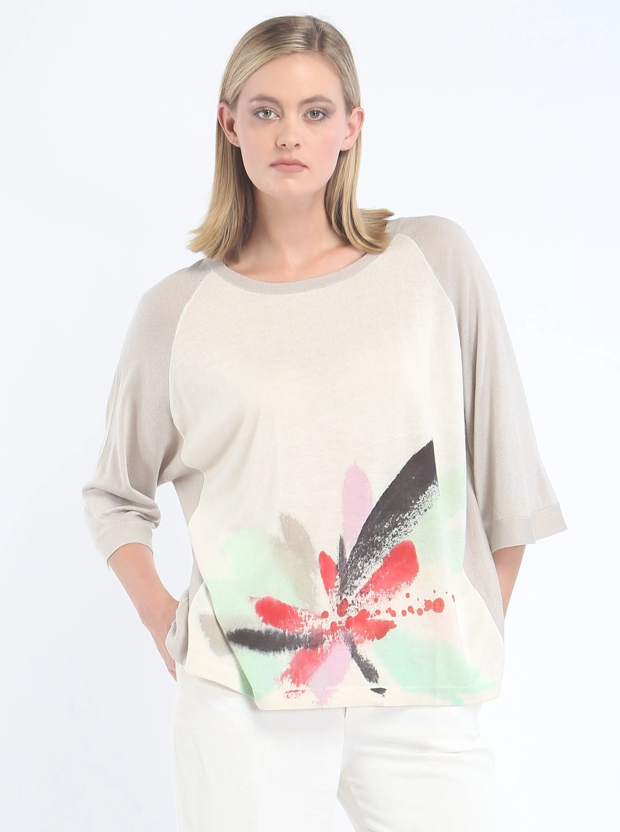 Hand Painted Raglan Sleeve