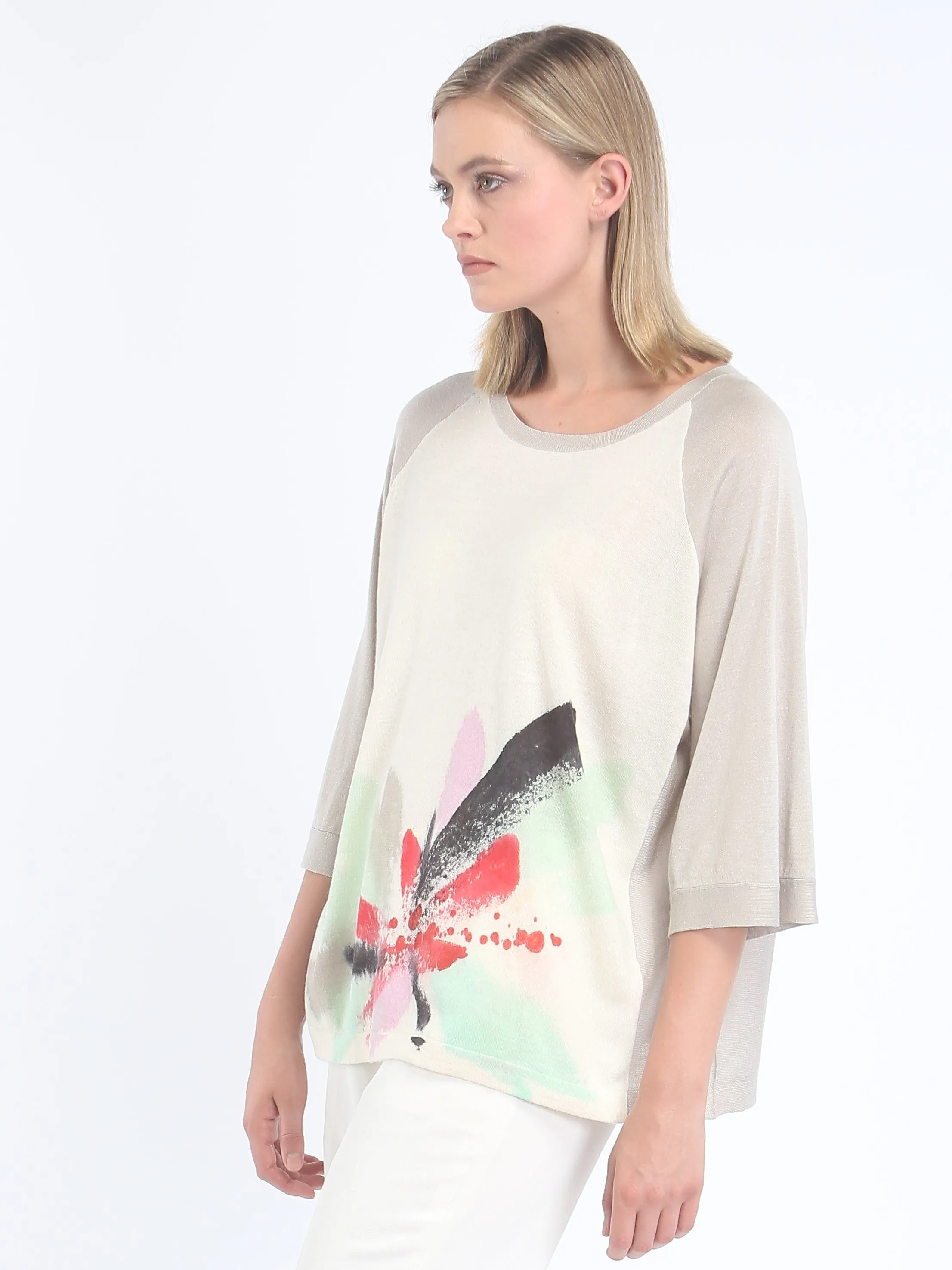 Hand Painted Raglan Sleeve