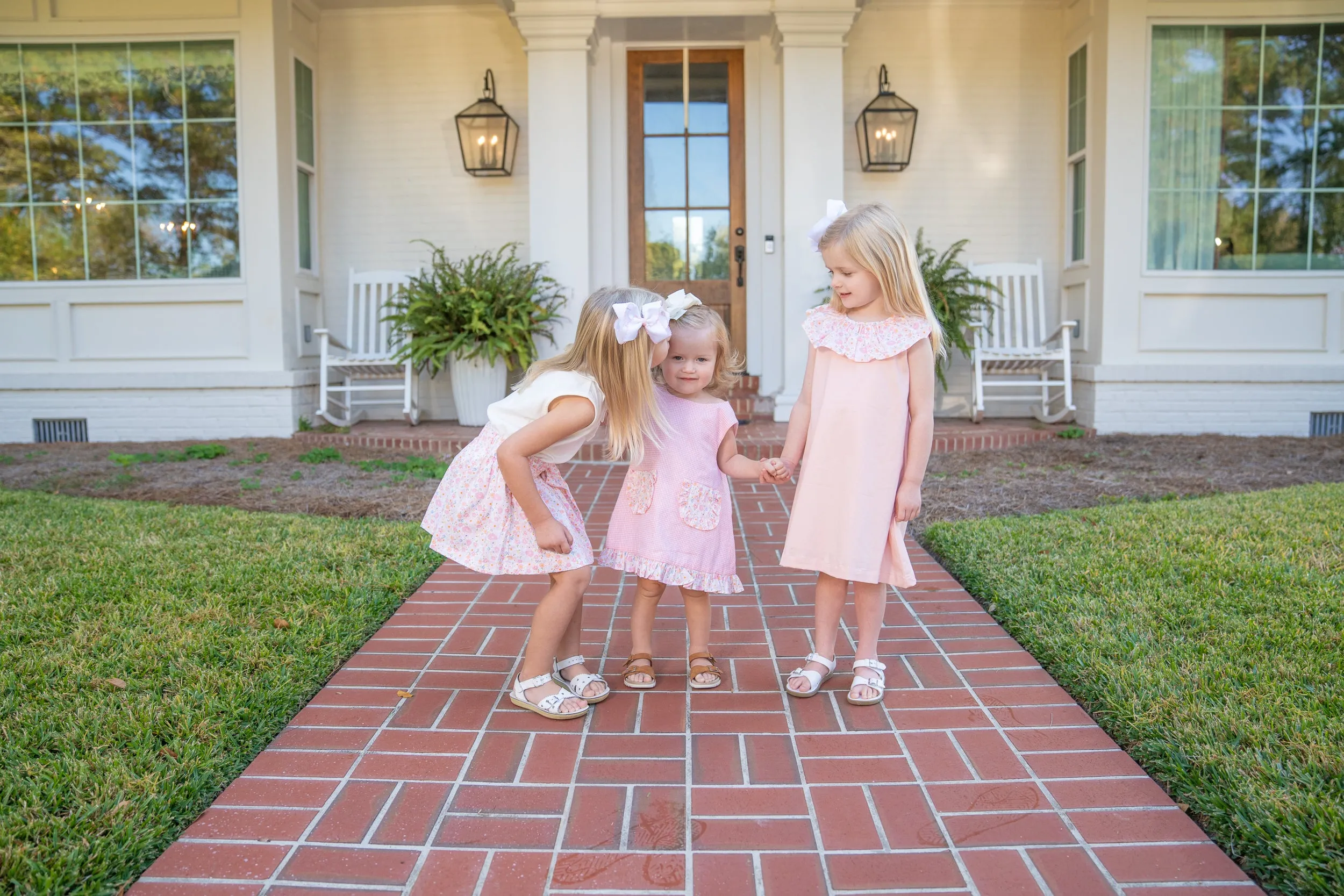 Lacey Pink Floral Skirt