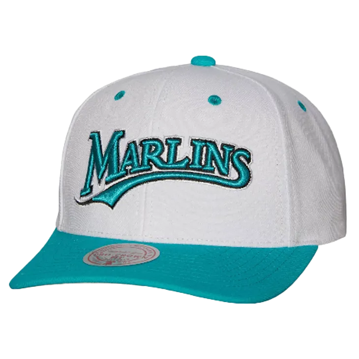 Mitchell & Ness Evergreen Pro Snapback Coop Florida Marlins
