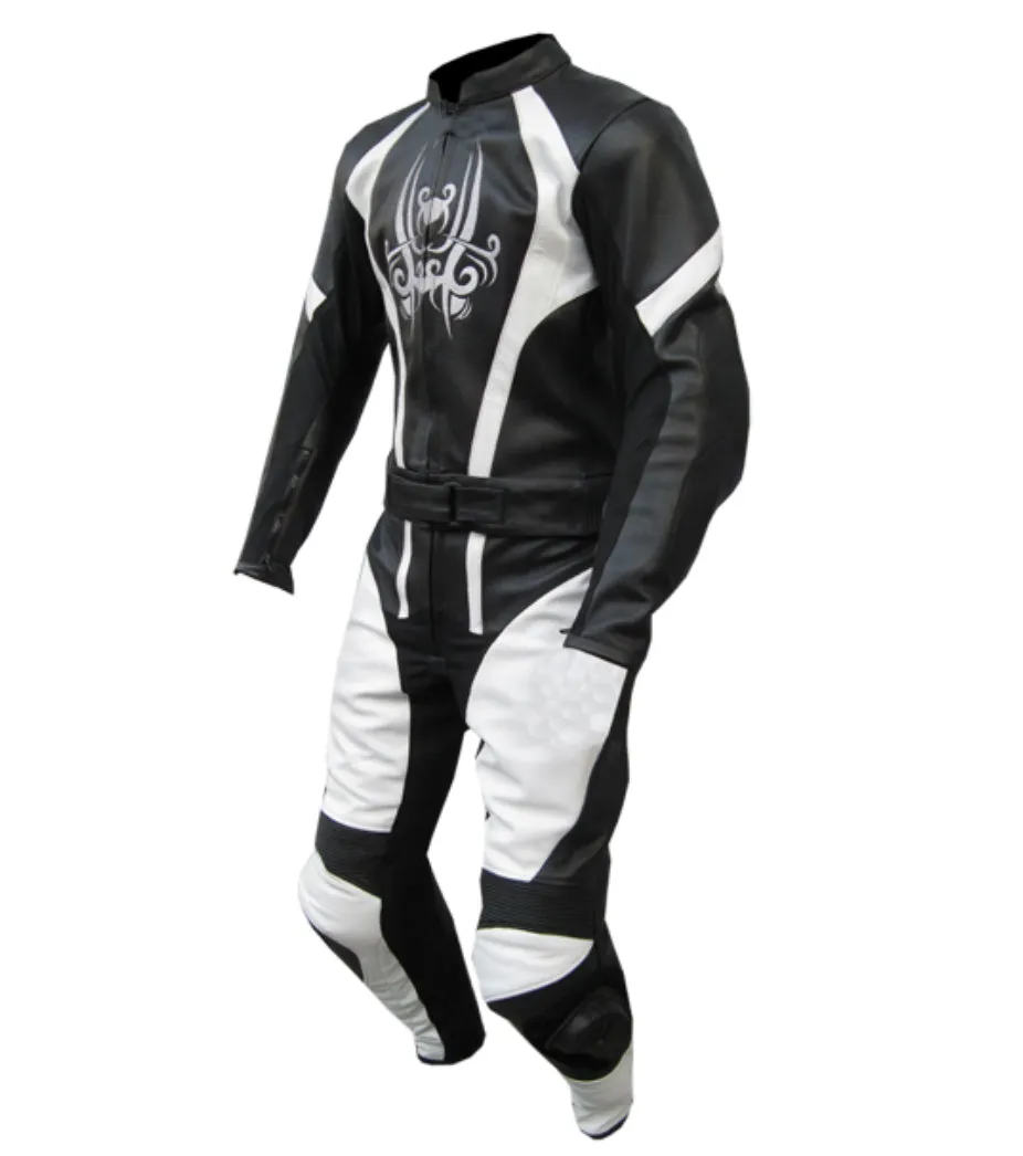MOTORCYCLE SPIDER MAN LEATHER RACING SUIT