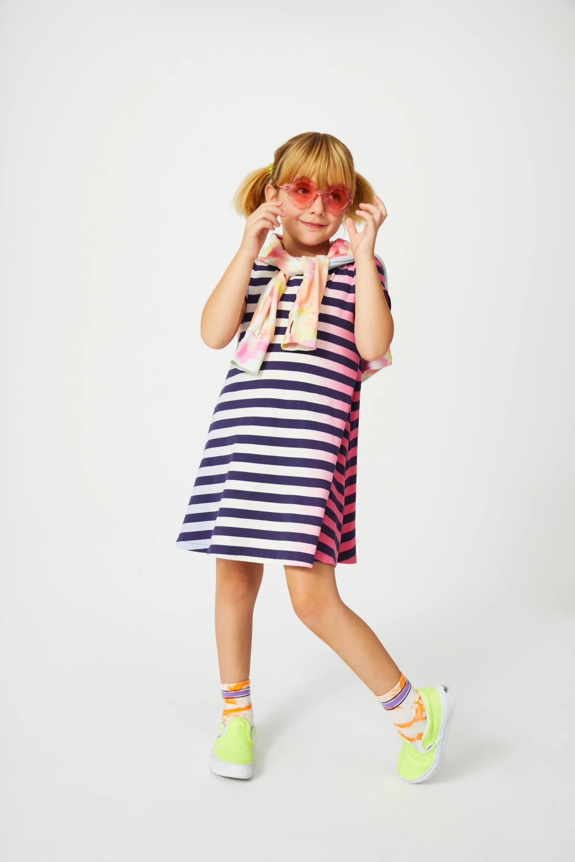 Open Back Tee Dress