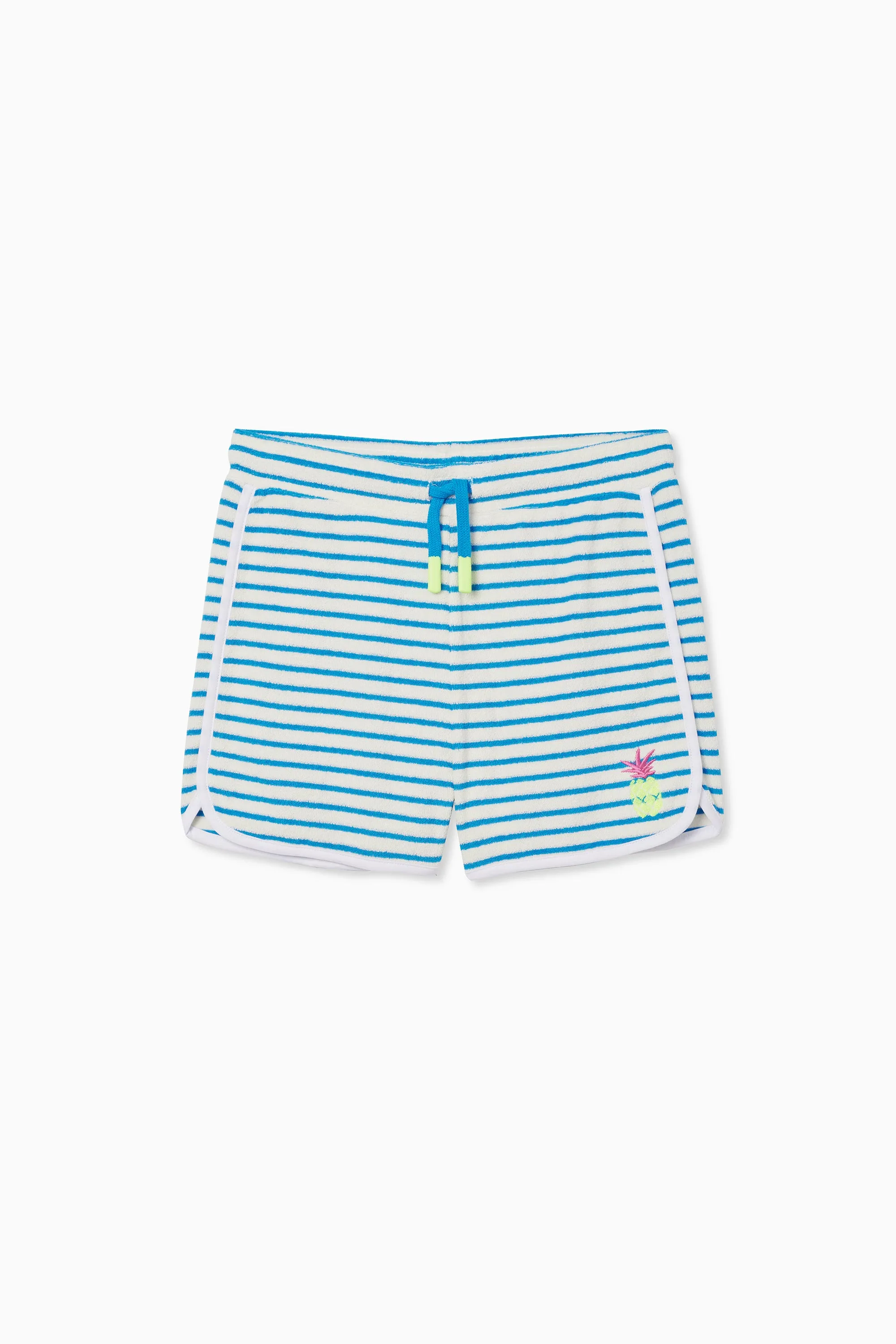 Pineapple Stripe Terry Short