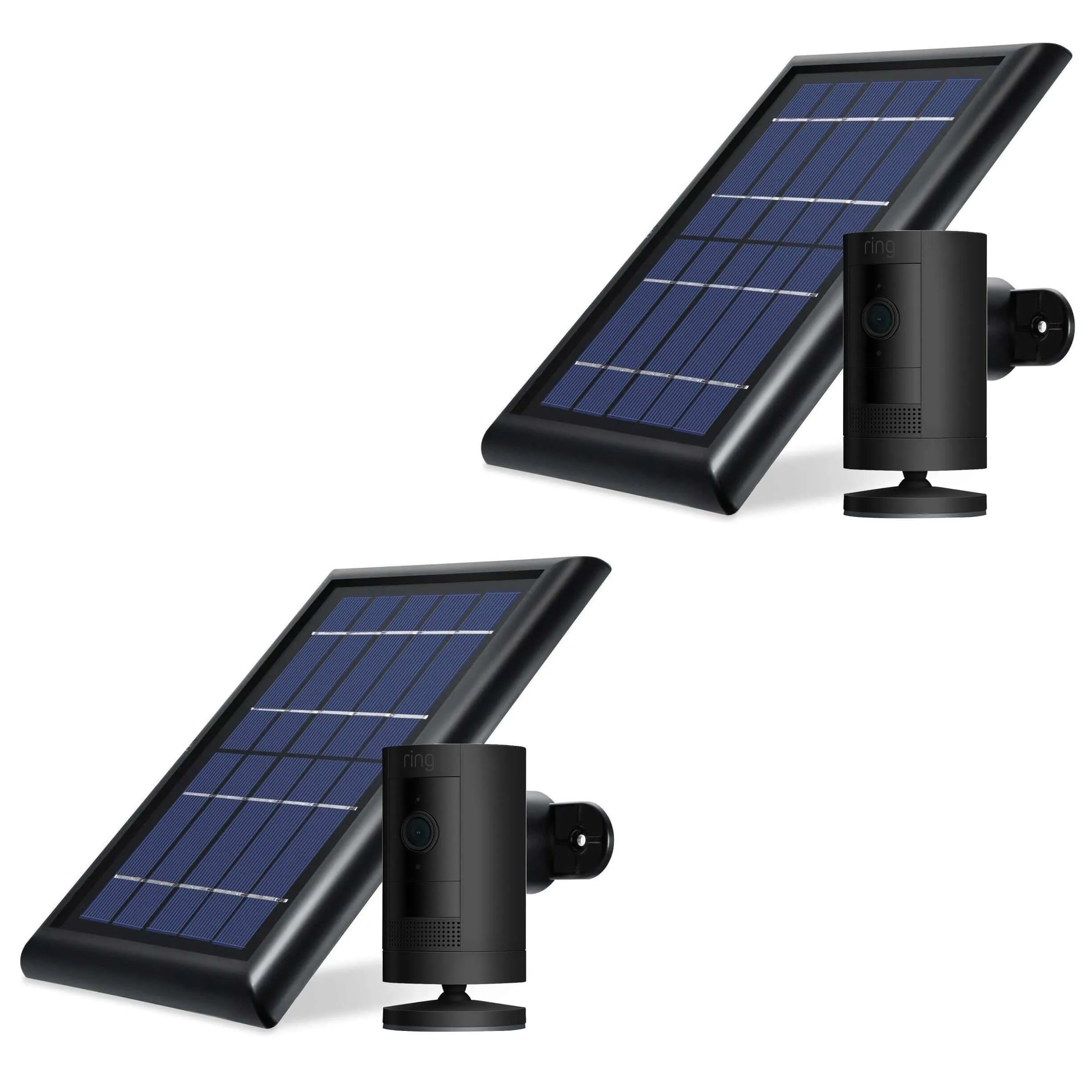 Ring Stick Up Cam Battery   Solar Panel Bundle | Brand New