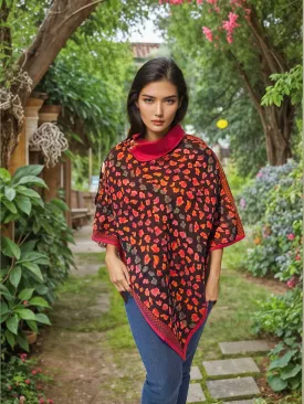 Ruth Wool Blend Poncho