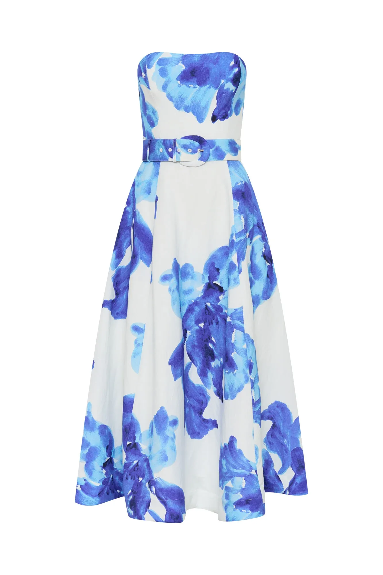 Sia Dress - Thalia Floral Ivory