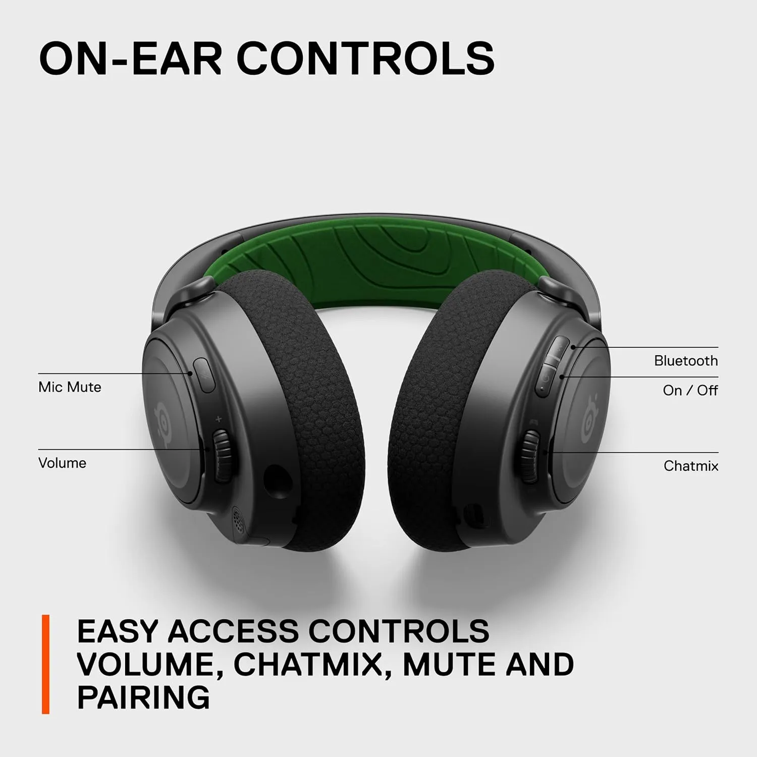 SteelSeries Arctis Nova 7X Wireless Multi-Platform Gaming Headset  Neodymium Magnetic Drivers  2.4GHz Bluetooth  38Hr USB-C Battery  AI Mic  Xbox Series X|S, PC, PS5, Switch, VR, Mobile - Black