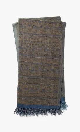 Toluca by Ellen Degeneres T3006 Blue/Grey Throw Blanket