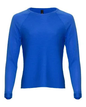 Wool Blend Round Neck Pullover